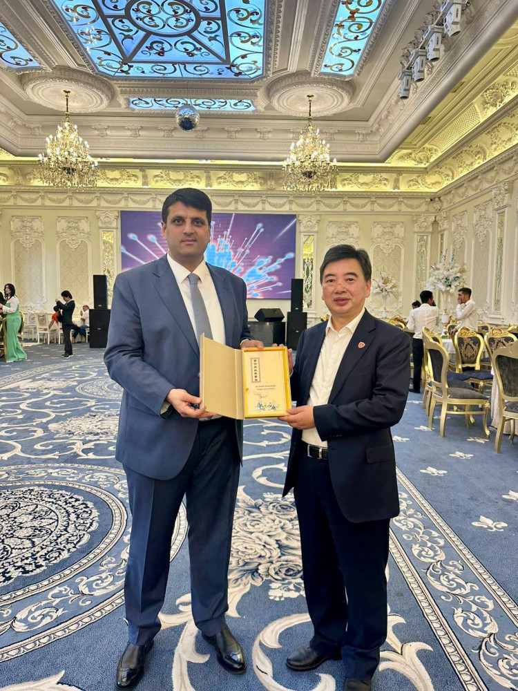 NDU rektoru Elbrus İsayevlə Pekin Çin Tibb Universitetinin prezidenti Tang Zhishu arasında görüş olub<font color=red> - FOTOLAR</font>