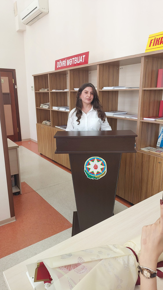 Kitab təqdimatı keçirilib<font color=red> - FOTOLAR</font>