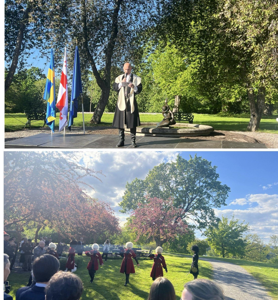 Azərbaycan səfiri Gürcüstanın Müstəqillik Gününə həsr olunmuş tədbirdə iştirak edib<font color=red> - FOTOLAR</font>