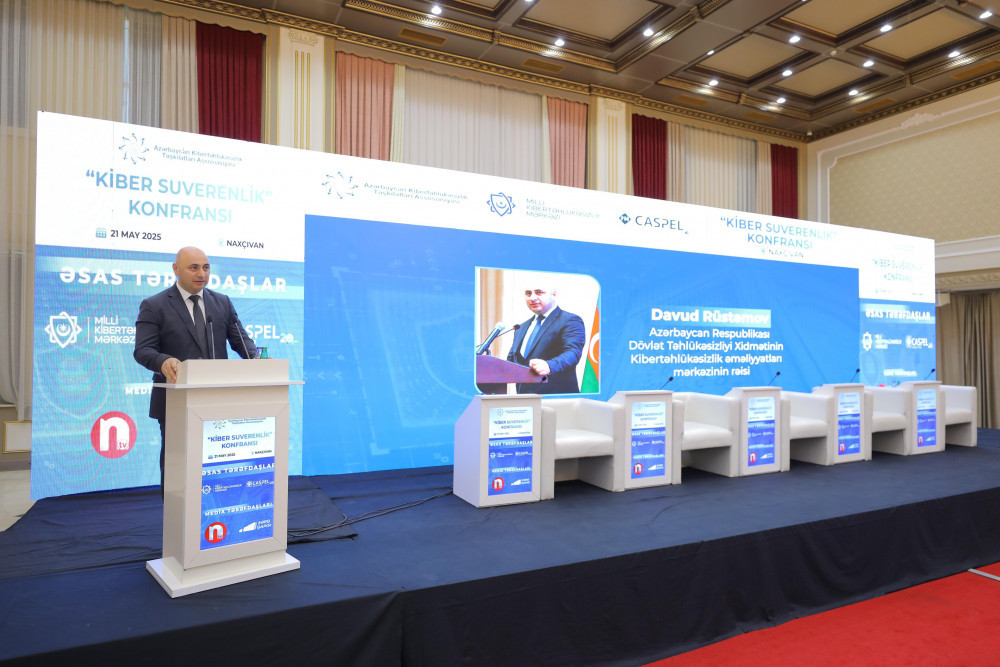 Naxçıvanda "Konstitusiya və Suverenlik İli”nə həsr edilən “Kiber Suverenlik” konfransı keçirilir<font color='red'> - YENİLƏNƏCƏK</font><font color=red> - VİDEO</font><font color=red> - FOTOLAR</font>