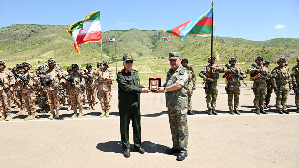 Azərbaycan və İran hərbçilərinin birgə təlimi başa çatıb<font color=red> - FOTOLAR</font>