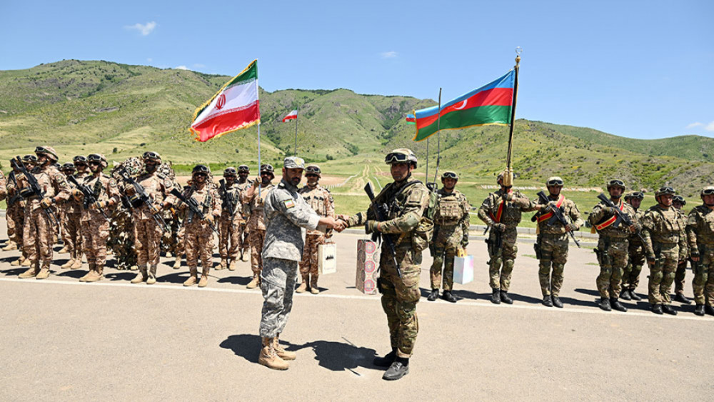 Azərbaycan və İran hərbçilərinin birgə təlimi başa çatıb<font color=red> - FOTOLAR</font>