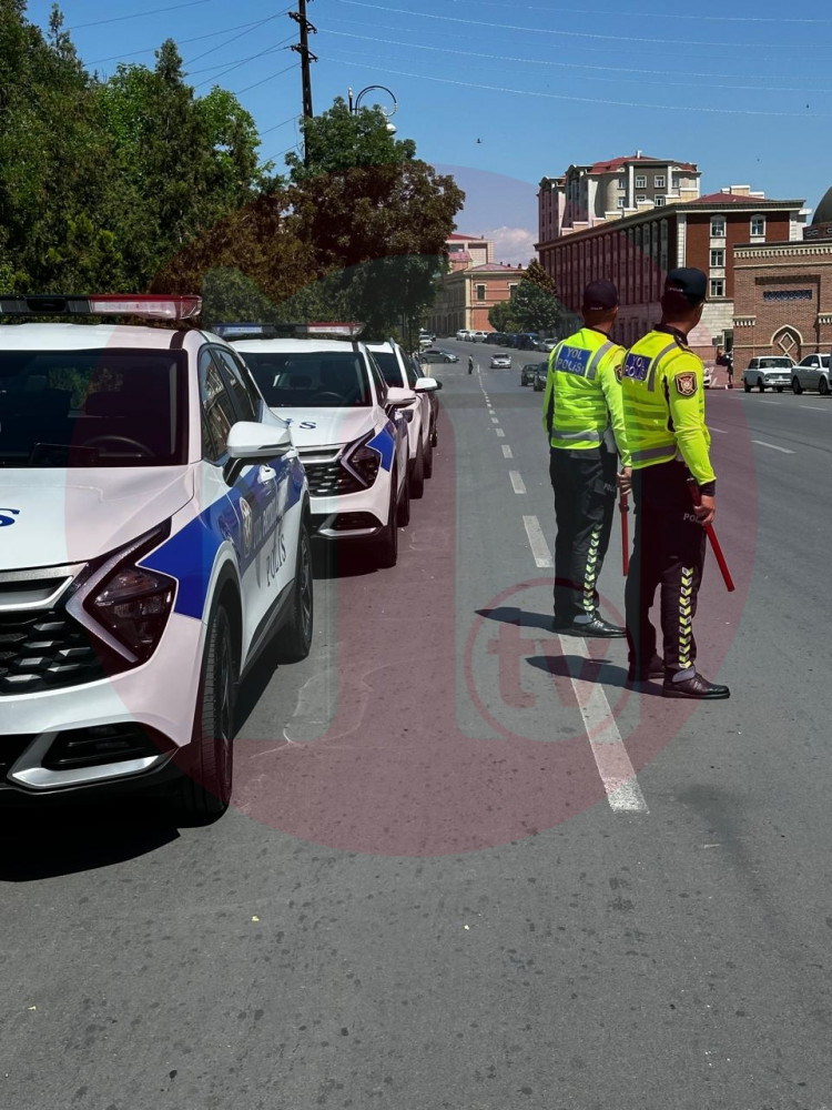 Naxçıvanda reyd zamanı 100-ə yaxın avtomobil saxlanıldı<font color=red> - FOTOLAR</font>
