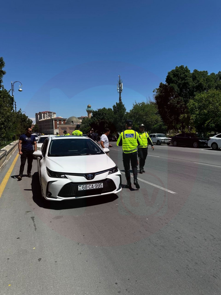 Naxçıvanda reyd zamanı 100-ə yaxın avtomobil saxlanıldı<font color=red> - FOTOLAR</font>