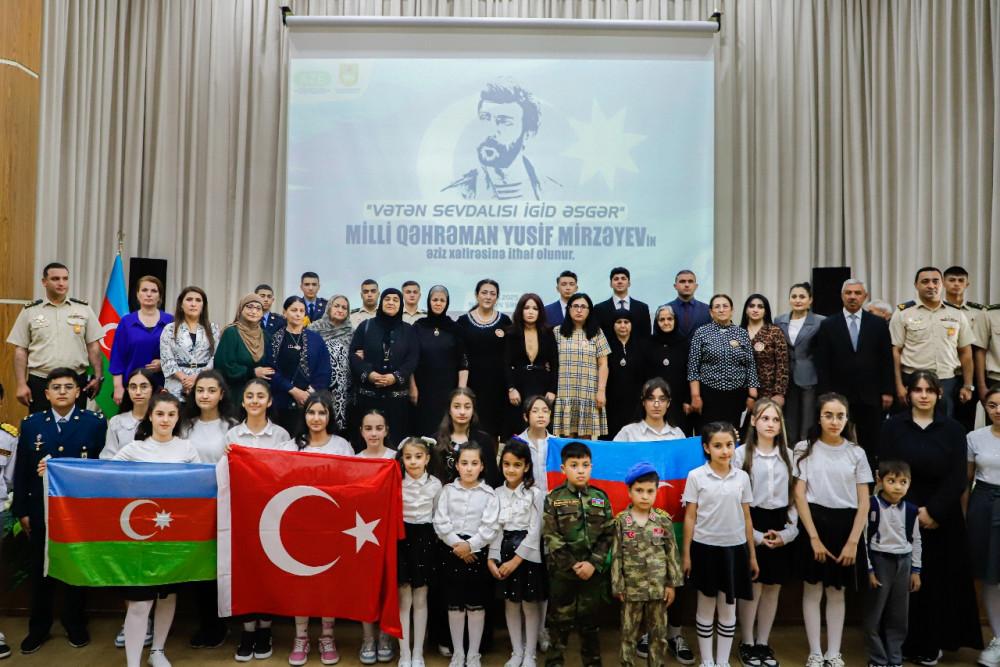 Naxçıvanda Milli Qəhrəman Yusif Mirzəyevin xatirəsi anılıb<font color=red> - FOTOLAR</font>