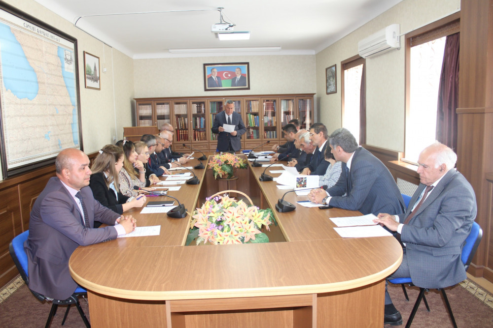 AMEA Naxçıvan Bölməsinin Rəyasət Heyəti növbəti dəfə toplanıb <font color=red> - FOTOLAR</font>