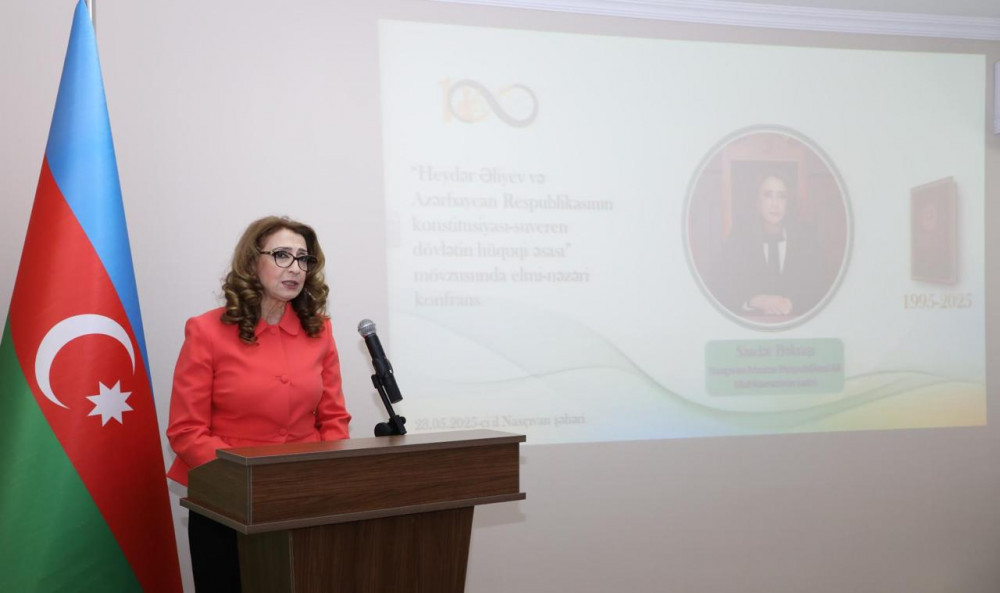 “Heydər Əliyev və Azərbaycan Respublikası Konstitusiyası – suveren dövlətin hüquqi əsası” mövzusunda elmi-nəzəri konfrans keçirilib<font color=red> - FOTOLAR</font>