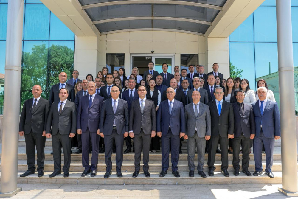 “Ümummilli Lider Heydər Əliyev müstəqil Azərbaycan Konstitusiyasının müəllifidir” mövzusunda tədbir keçirilib<font color=red> - FOTOLAR</font>