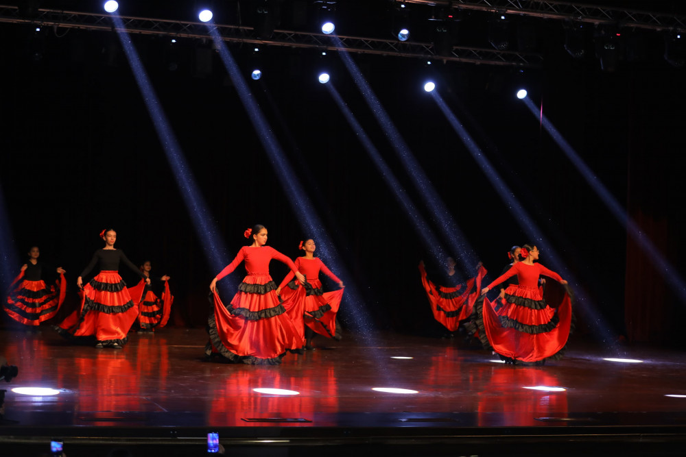 "Hisslərin hərəkətlərlə harmoniyası" adlı hesabat konserti keçirilib<font color=red> - FOTOLAR</font>
