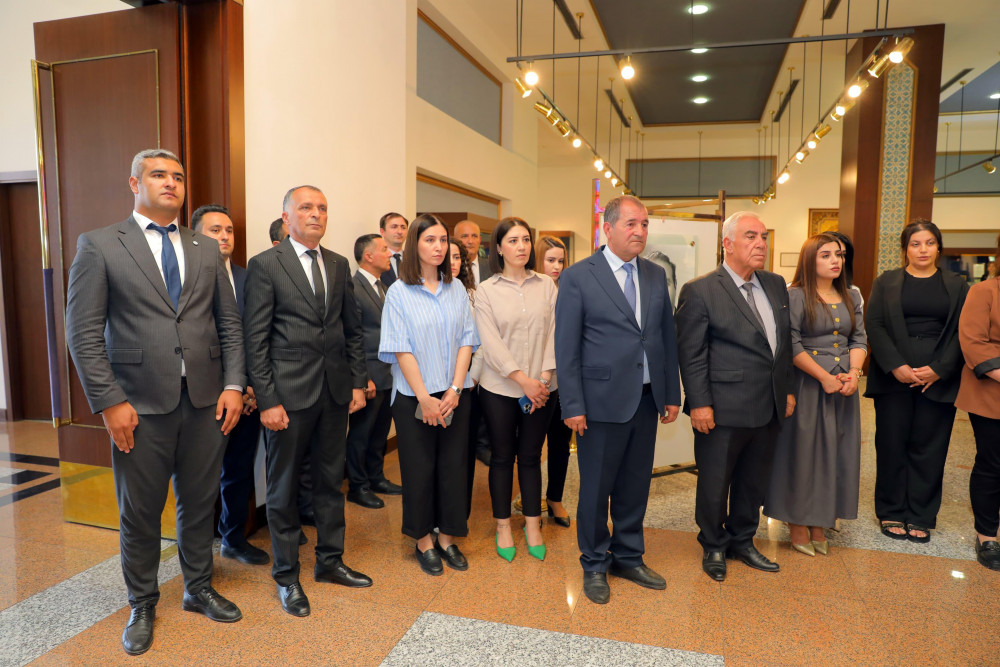 Naxçıvanda Ekologiya və Təbii Sərvətlər Nazirliyi işçilərinin Peşə Bayramının qeyd olunması münasibətilə tədbir keçirilib<font color=red> - FOTOLAR</font>