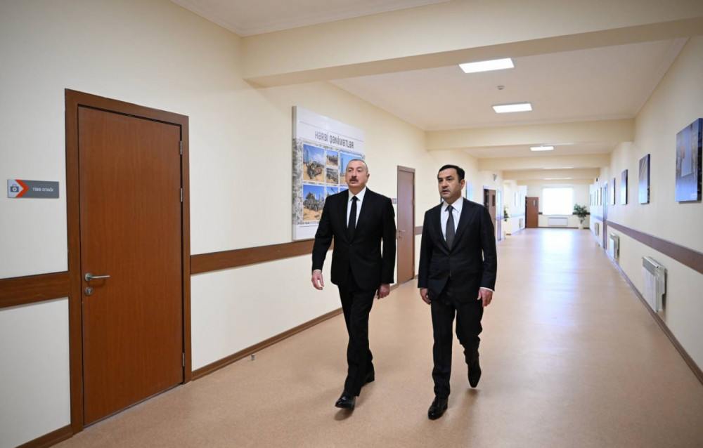 Prezident İlham Əliyev İsmayıllı şəhərində “Talıstan” liseyinin binasının açılışında iştirak edib<font color='red'> - YENİLƏNİB</font><font color=red> - FOTOLAR</font>