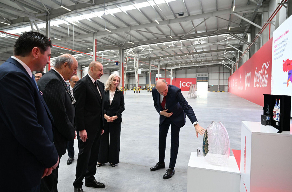 “Azerbaijan Coca-Cola Bottlers” MMC-nin İsmayıllıda yeni istehsal müəssisəsi açılıb<font color=red> - FOTOLAR</font>