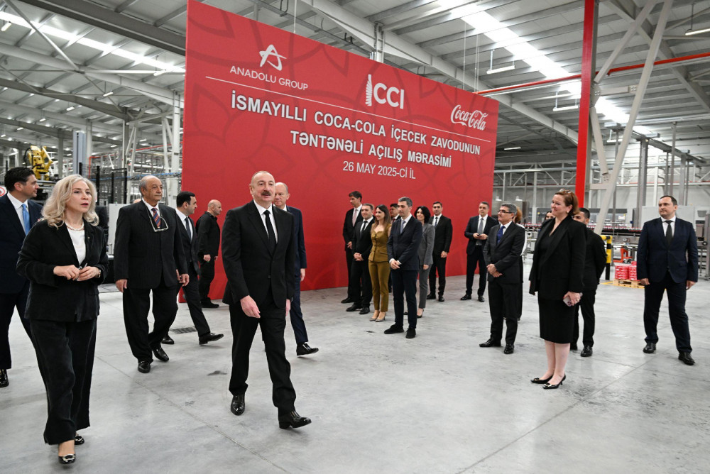 “Azerbaijan Coca-Cola Bottlers” MMC-nin İsmayıllıda yeni istehsal müəssisəsi açılıb<font color=red> - FOTOLAR</font>