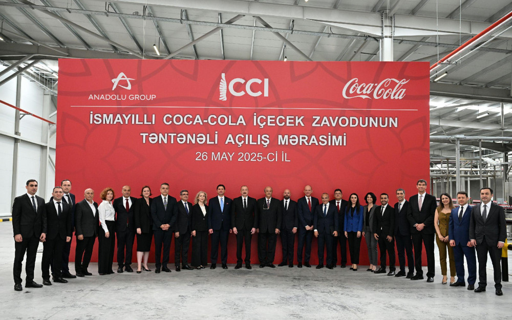 “Azerbaijan Coca-Cola Bottlers” MMC-nin İsmayıllıda yeni istehsal müəssisəsi açılıb<font color=red> - FOTOLAR</font>