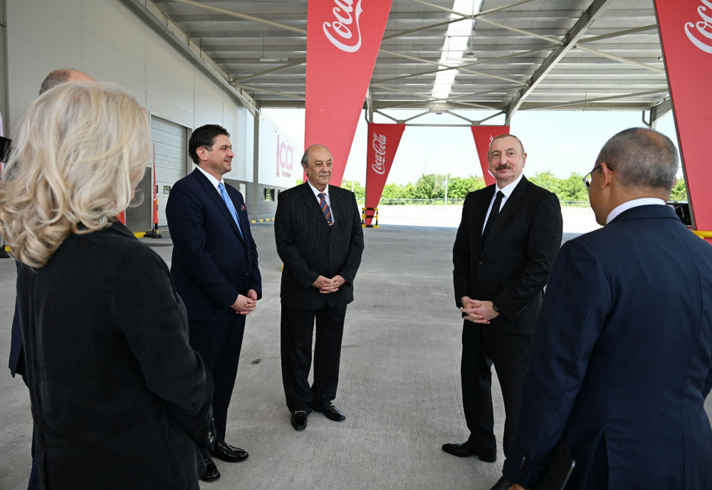 “Azerbaijan Coca-Cola Bottlers” MMC-nin İsmayıllıda yeni istehsal müəssisəsi açılıb<font color=red> - FOTOLAR</font>