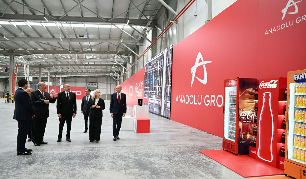 “Azerbaijan Coca-Cola Bottlers” MMC-nin İsmayıllıda yeni istehsal müəssisəsi açılıb<font color=red> - FOTOLAR</font>