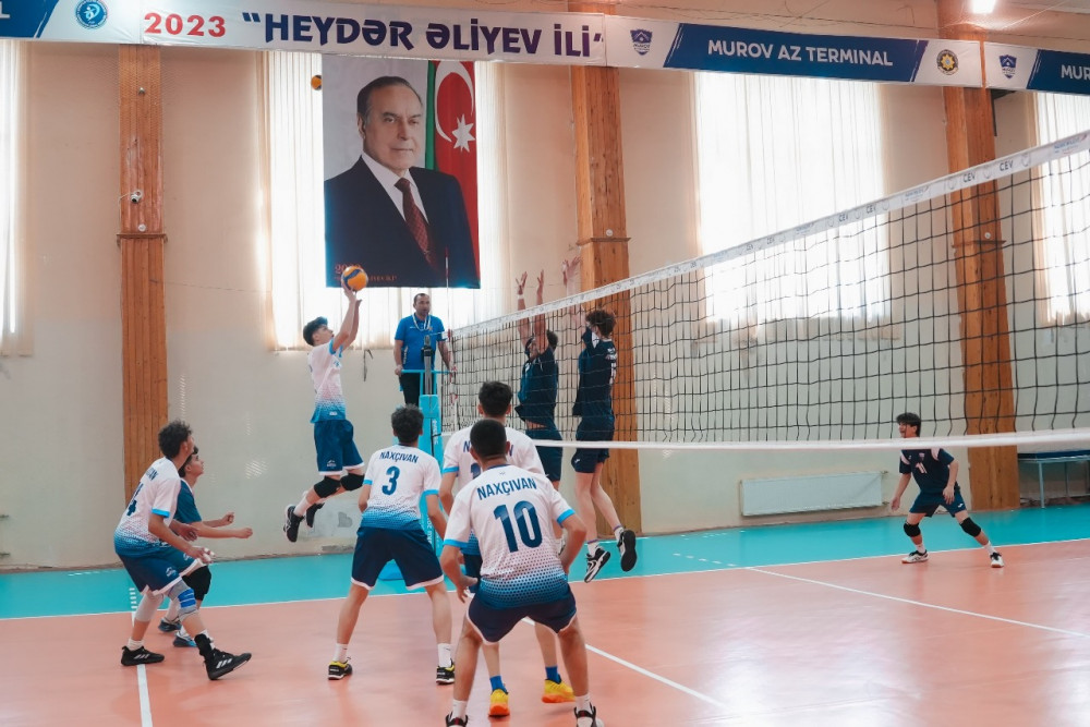 Naxçıvanı təmsil edən iki voleybol komandası ölkə üçüncüsü olub<font color=red> - FOTOLAR</font>