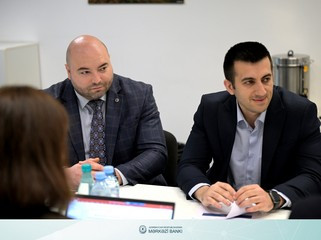 Azərbaycan və Gürcüstan pul siyasəti ilə bağlı müzakirələr aparıb<font color=red> - FOTOLAR</font>
