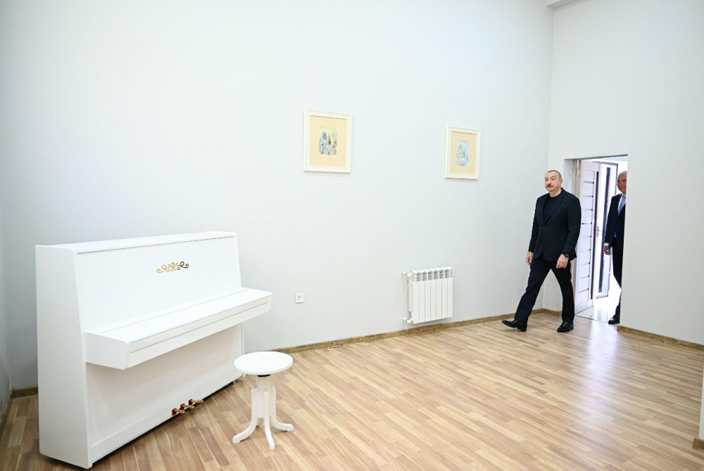 Prezident İlham Əliyev Laçın rayonunun Bəylik kəndinin açılışında iştirak edib<font color=red> - FOTOLAR</font>