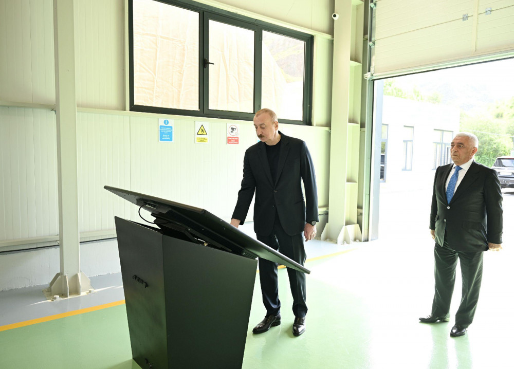Prezident İlham Əliyev Laçında “Aşağı Malıbəyli” və “Mirik” su elektrik stansiyalarının açılışında iştirak edib<font color=red> - FOTOLAR</font>