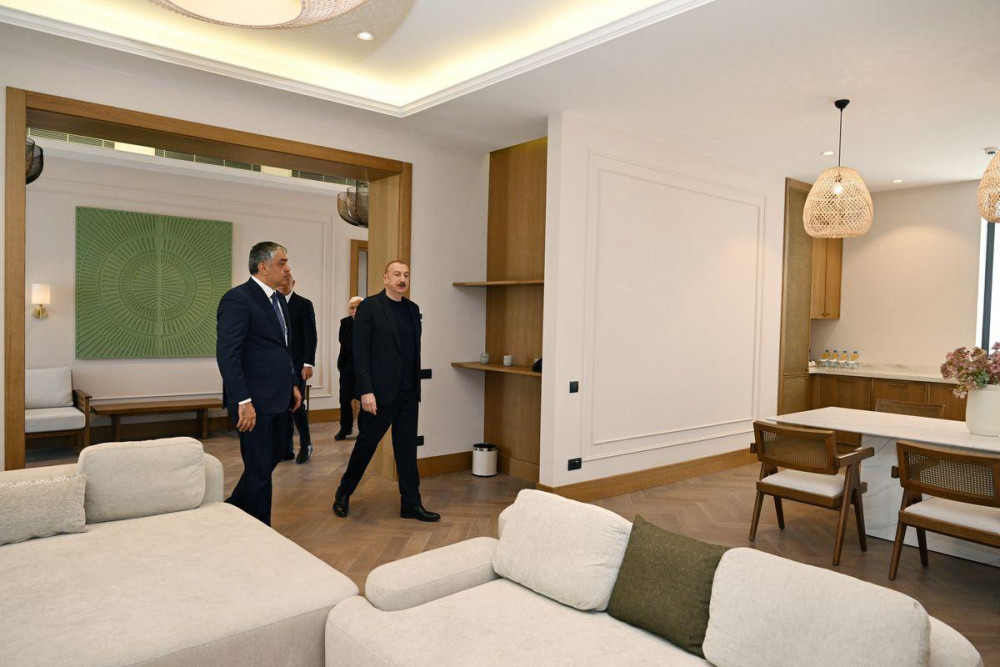 Prezident İlham Əliyev “Laçın” İstirahət Kompleksinin açılışında iştirak edib<font color=red> - FOTOLAR</font>