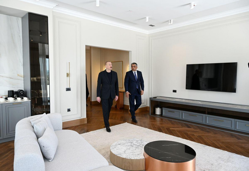 Prezident İlham Əliyev “Laçın” İstirahət Kompleksinin açılışında iştirak edib<font color=red> - FOTOLAR</font>