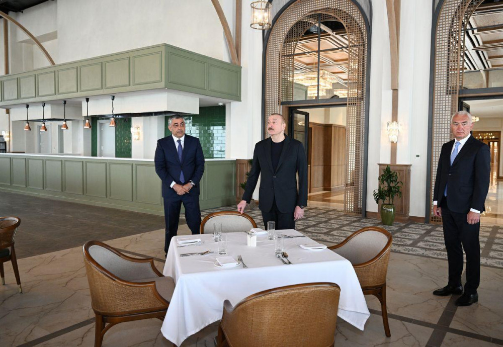 Prezident İlham Əliyev “Laçın” İstirahət Kompleksinin açılışında iştirak edib<font color=red> - FOTOLAR</font>