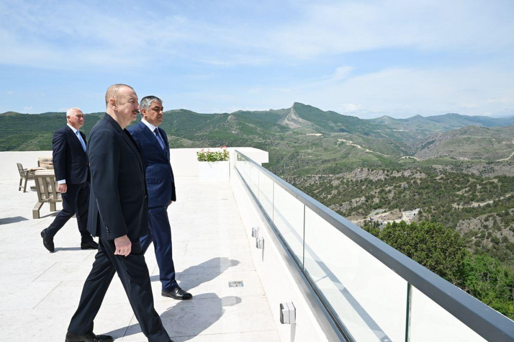 Prezident İlham Əliyev “Laçın” İstirahət Kompleksinin açılışında iştirak edib<font color=red> - FOTOLAR</font>