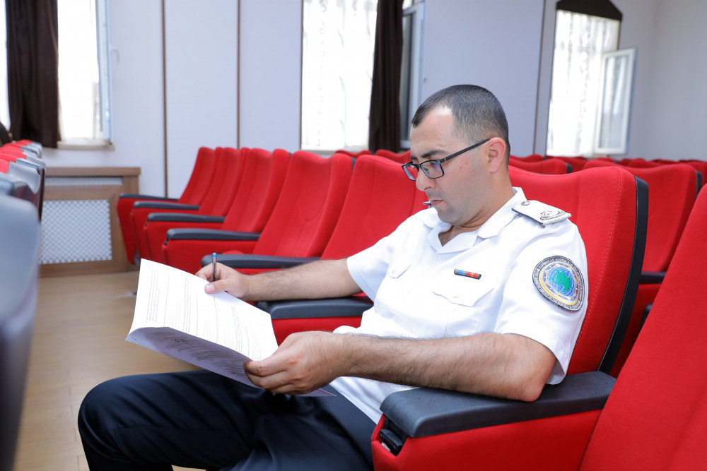 Naxçıvanda “İnsan Resurslarının İdarə Edilməsi” təliminə start verilib<font color=red> - FOTOLAR</font>