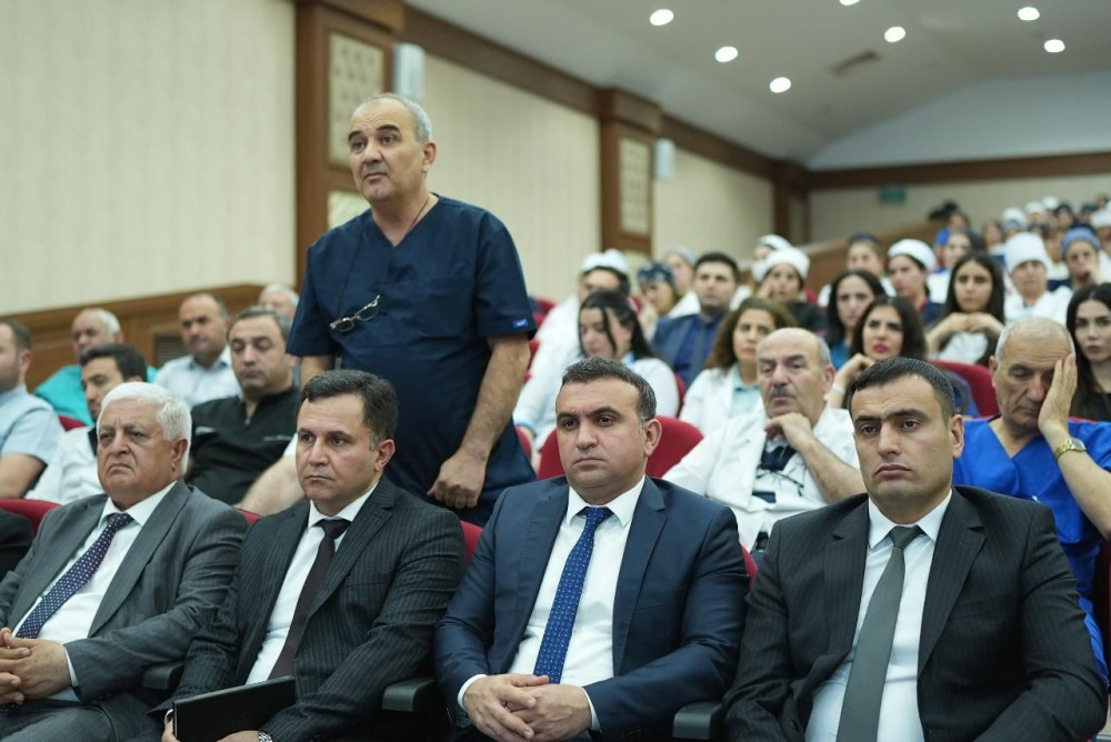 Naxçıvan Muxtar Respublikası Xəstəxanasında tibbi xidmətin təşkili ilə bağlı geniş tədbir keçirilib<font color=red> - FOTOLAR</font>