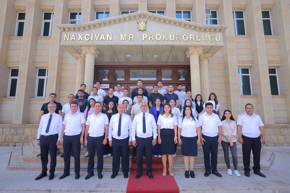 Naxçıvan Muxtar Respublikası Prokurorluğunda "Konstitusiya və Suverenlik ili "çərçivəsində " Açıq Qapı" günü keçirilib<font color=red> - FOTOLAR</font>