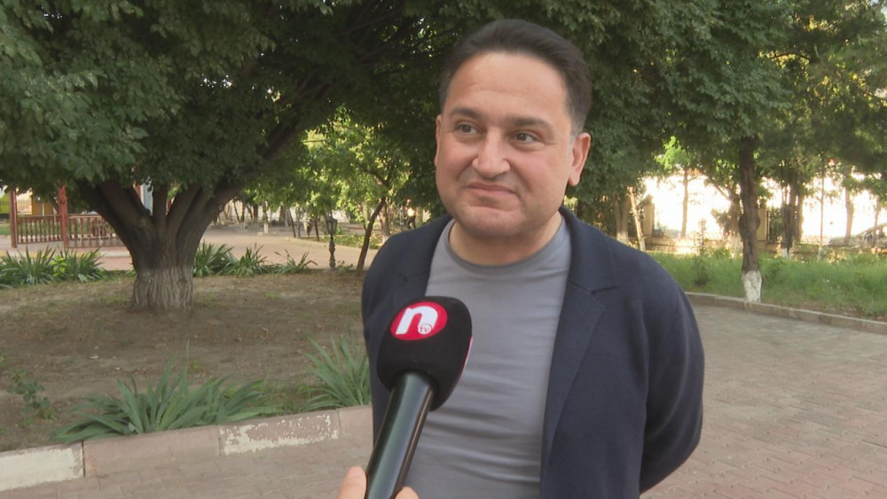 Murad Dadaşov Naxçıvan televiziyasında<font color=red> - FOTOLAR</font>