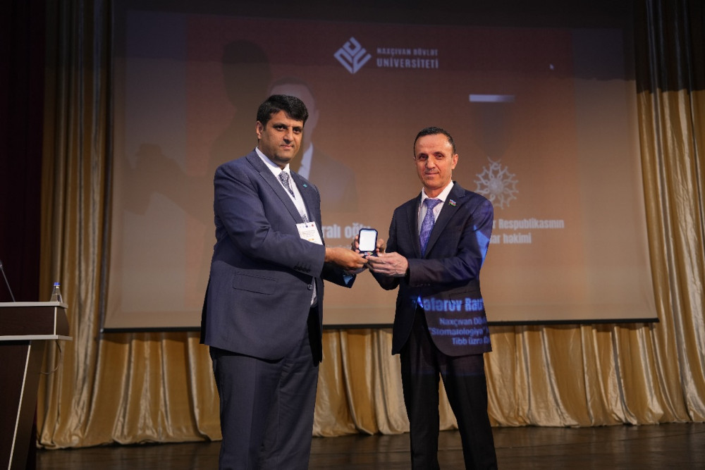 NDU-nun Tibb fakültəsinin 25 illik yubileyi təntənəli mərasim ilə qeyd olunub<font color=red> - FOTOLAR</font>