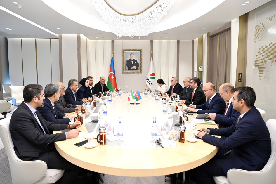 SOCAR ilə İran şirkətləri arasında əməkdaşlıq imkanları nəzərdən keçirilib<font color=red> - FOTOLAR</font>