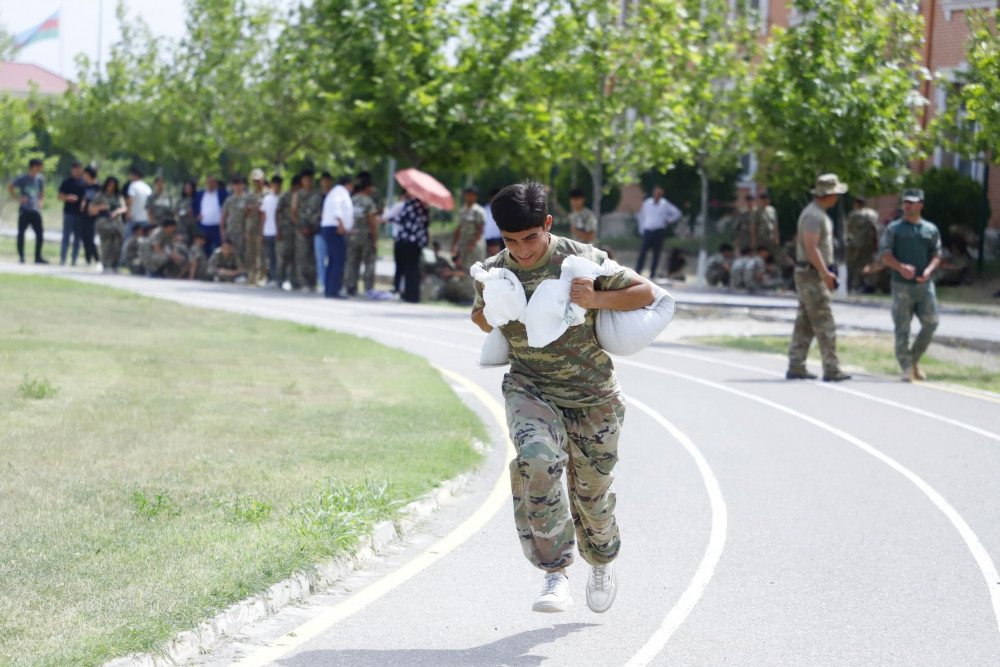 “Şahin” hərbi-idman oyununda Naxçıvanı təmsil edəcək komanda bəlli olub<font color=red> - FOTOLAR</font>