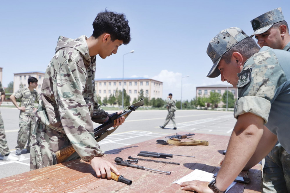 “Şahin” hərbi-idman oyununda Naxçıvanı təmsil edəcək komanda bəlli olub<font color=red> - FOTOLAR</font>
