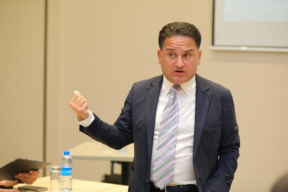 Mirşahin Ağayev və Murad Dadaşov Naxçıvanda gənc jurnalistlərlə görüşüblər<font color=red> - FOTOLAR</font>