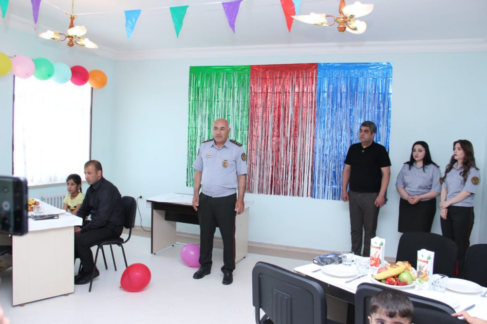 Naxçıvanda məhkum valideynlərlə uşaqlarının görüşü təşkil olunub<font color=red> - FOTOLAR</font>