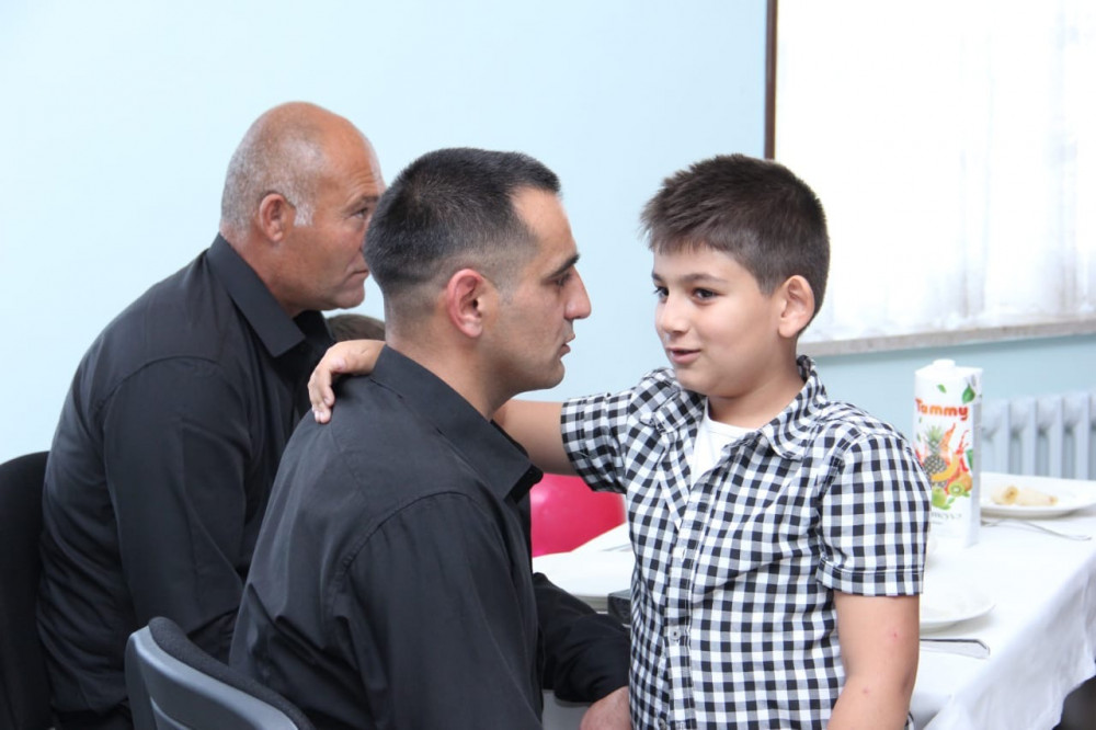 Naxçıvanda məhkum valideynlərlə uşaqlarının görüşü təşkil olunub<font color=red> - FOTOLAR</font>