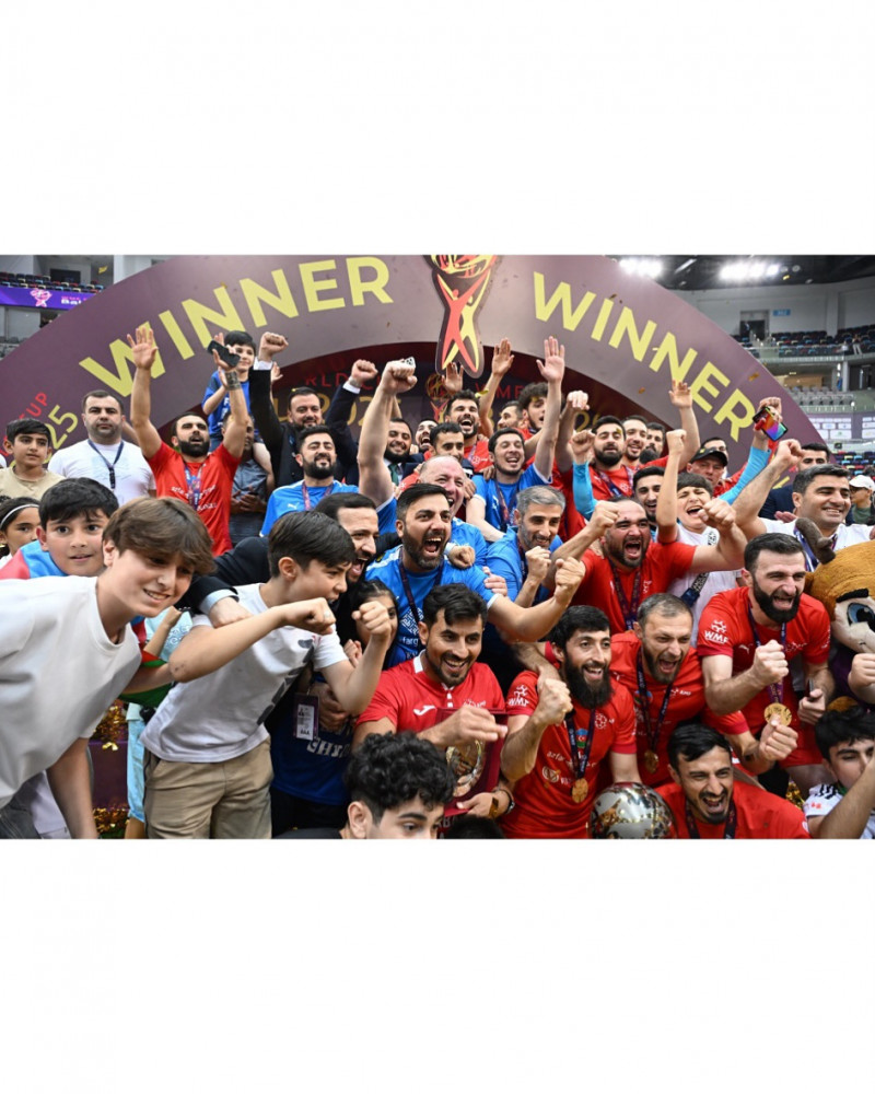Mehriban Əliyeva Azərbaycan minifutbol millisininin dünya çempionu olması münasibətilə paylaşım edib<font color=red> - FOTOLAR</font>