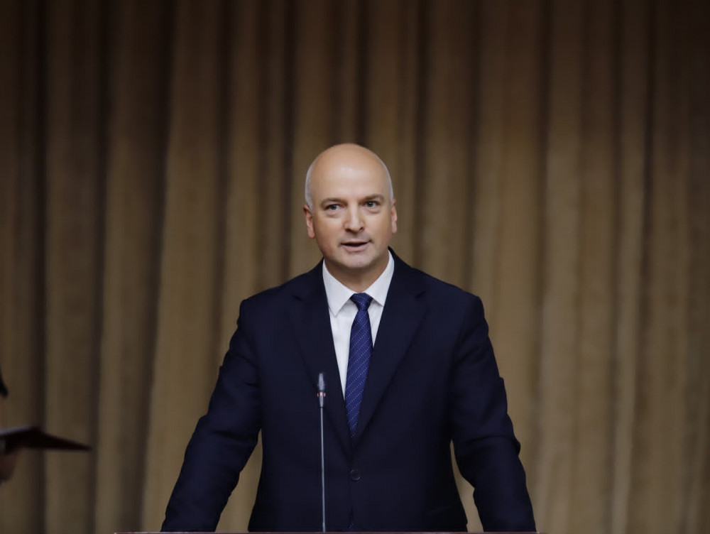 NDU-da  “Açıq mikrofon” layihəsi çərçivəsində Naxçıvan Muxtar Respublikasının təhsil naziri Elxan Nəcəfov tələbələrlə görüşüb<font color=red> - FOTOLAR</font>