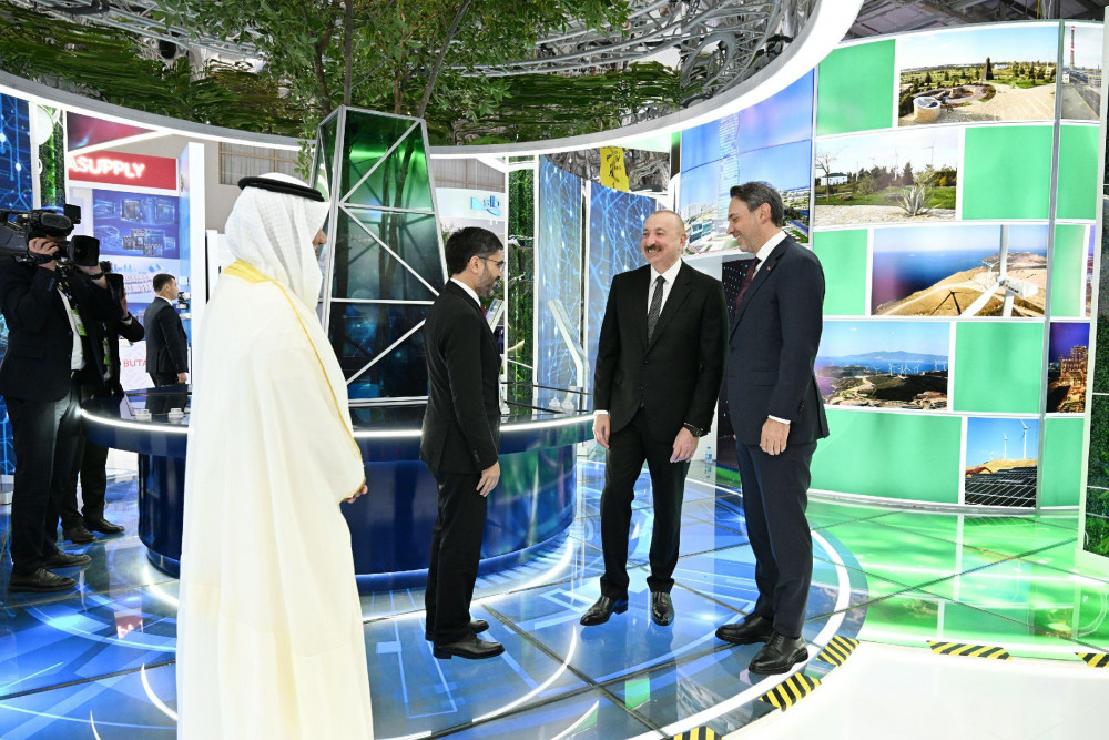 İlham Əliyev 30-cu “Caspian Oil and Gas”, 13-cü “Caspian Power” və 30-cu “Baku Energy Forum”un rəsmi açılış mərasimində çıxış edib -<font color=red> - FOTOLAR</font>