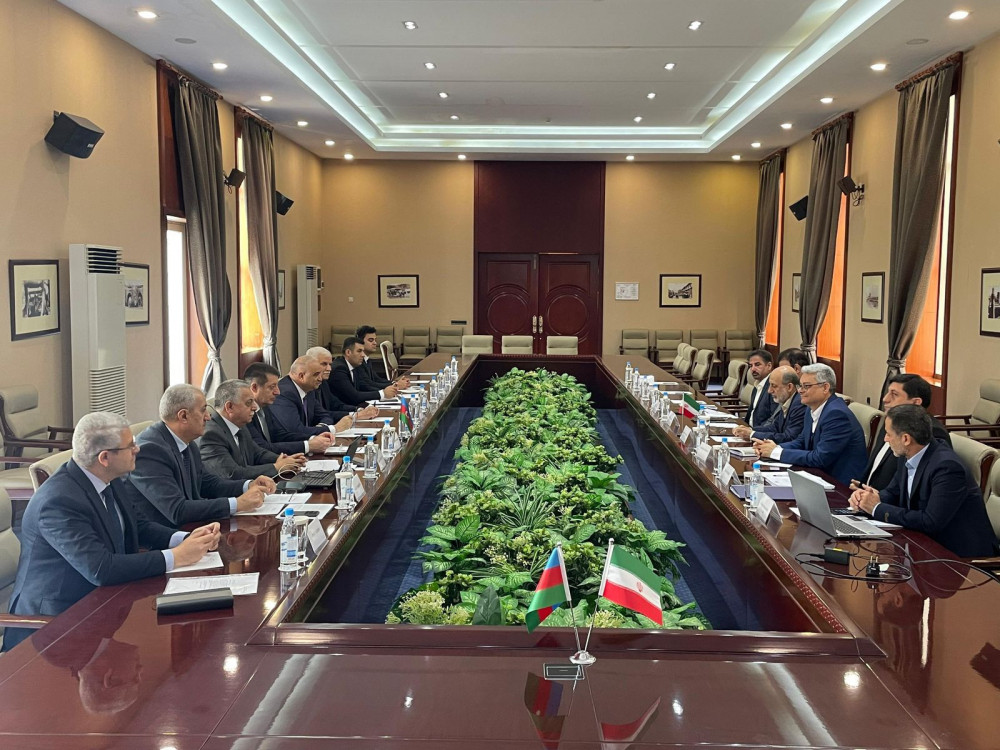Azərbaycanla İran arasında su bölgüsü və Araz su anbarının iş rejimi müəyyənləşdirilib<font color=red> - FOTOLAR</font>