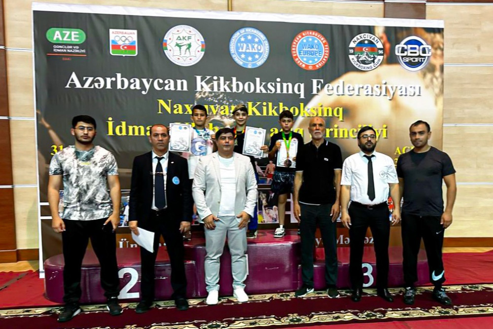 Naxçıvan kikboksçuları Bakıda keçirilən turnirdə uğurla çıxış ediblər<font color=red> - FOTOLAR</font>