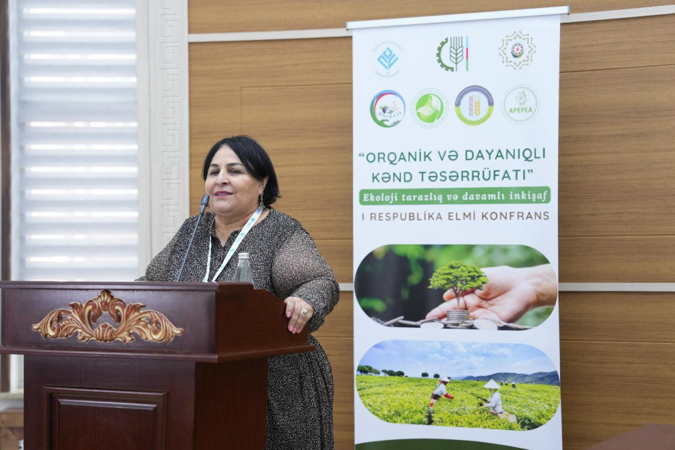 NDU-da “Orqanik və dayanıqlı kənd təsərrüfatı: Ekoloji tarazlıq və dayanıqlı inkişaf” I Respublika Elmi konfransı keçirilib<font color=red> - FOTOLAR</font>