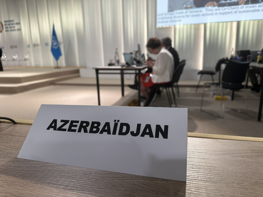 Azərbaycan BMT-nin Okean Konfransında təmsil olunub<font color=red> - FOTOLAR</font>