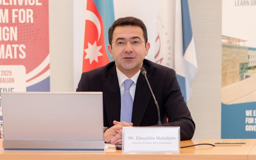 Xarici diplomatlar üçün təlim proqramına start verilib<font color=red> - FOTOLAR</font>