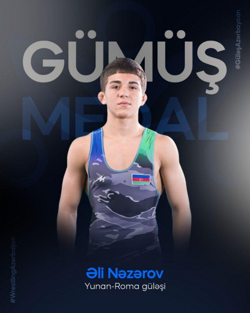 Avropa çempionatı: Azərbaycanın daha bir güləşçisi qızıl medal qazanıb<font color=red> - FOTOLAR</font>