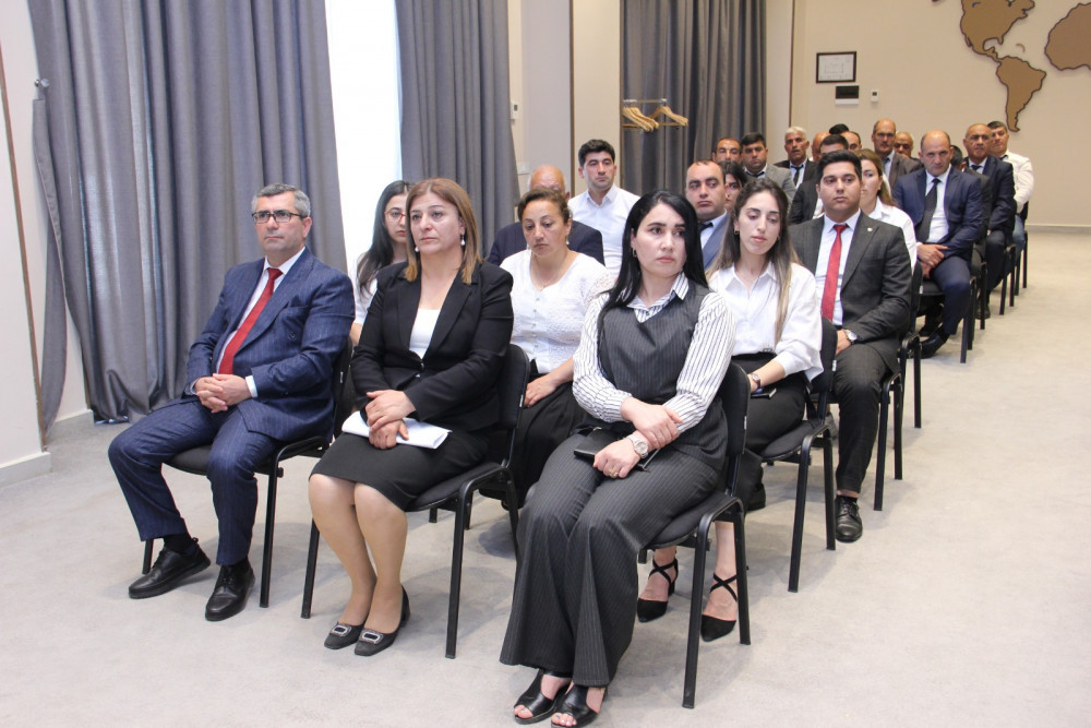 “Milli Qurtuluş Günü və yerli özünüidarəetmənin inkişafı” mövzusunda tədbir keçirilib <font color=red> - FOTOLAR</font>