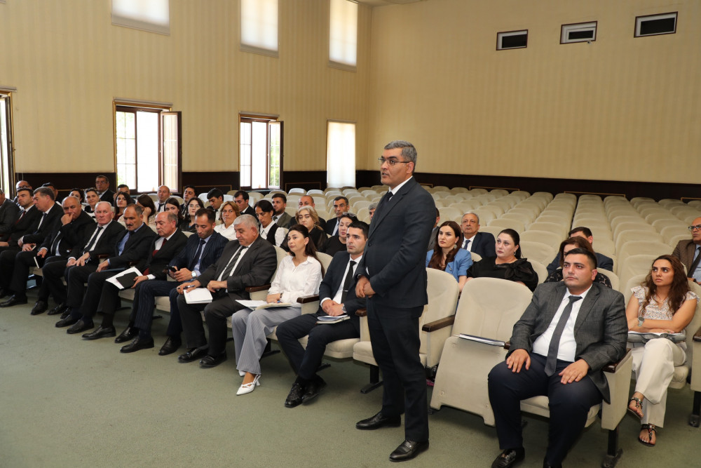 Mədəniyyət Nazirliyində kollegiya iclası keçirilib<font color=red> - FOTOLAR</font>